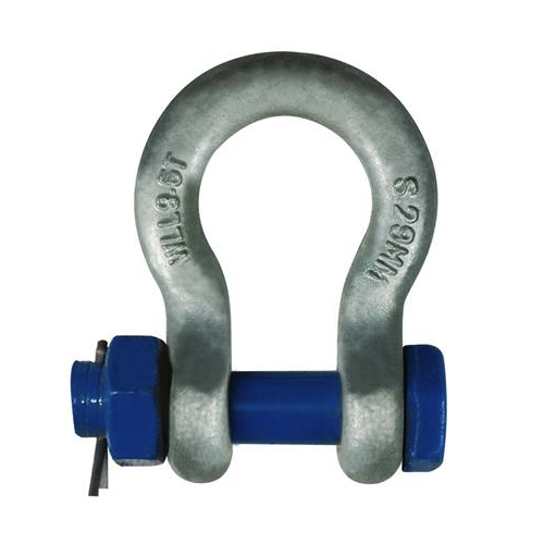 Austlift Safety Bow Shackle Grade 'S' Galvanised