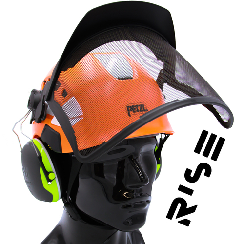 Petzl Vertex Vent Hi-Vis Chainsaw Helmet Kit- Streamline Earmuffs