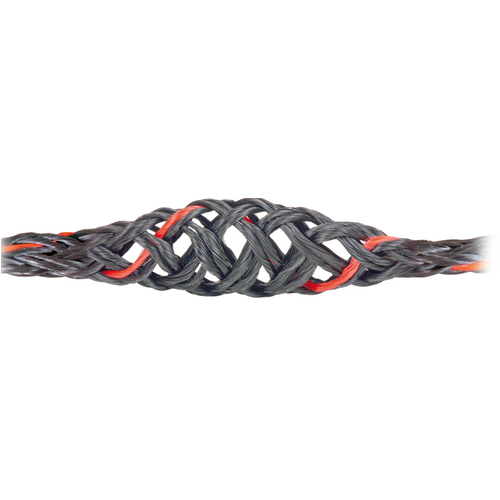 BOA 14mm 2T Rope - Black/Red - Per/m