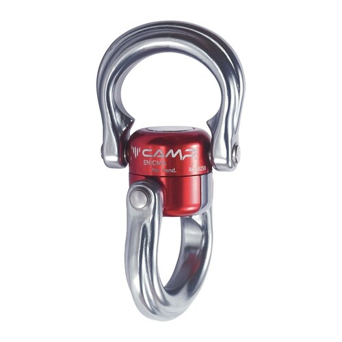 C.A.M.P. Enigma Swivel Device - Titanium/Red